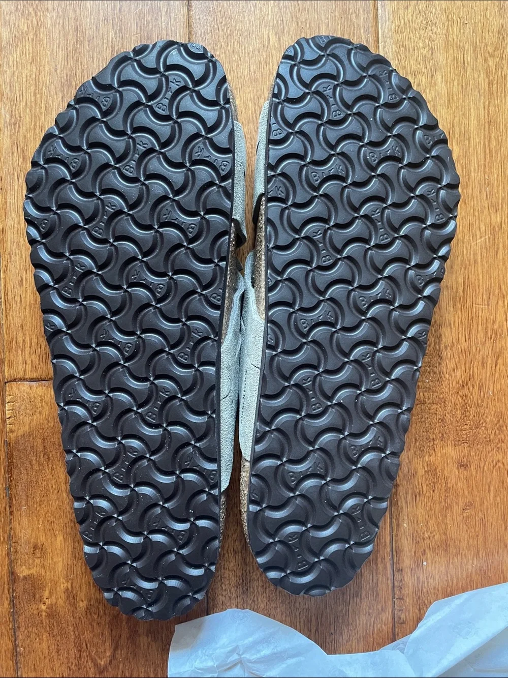 Birkenstock Box with Taupe Lugano Suede Label